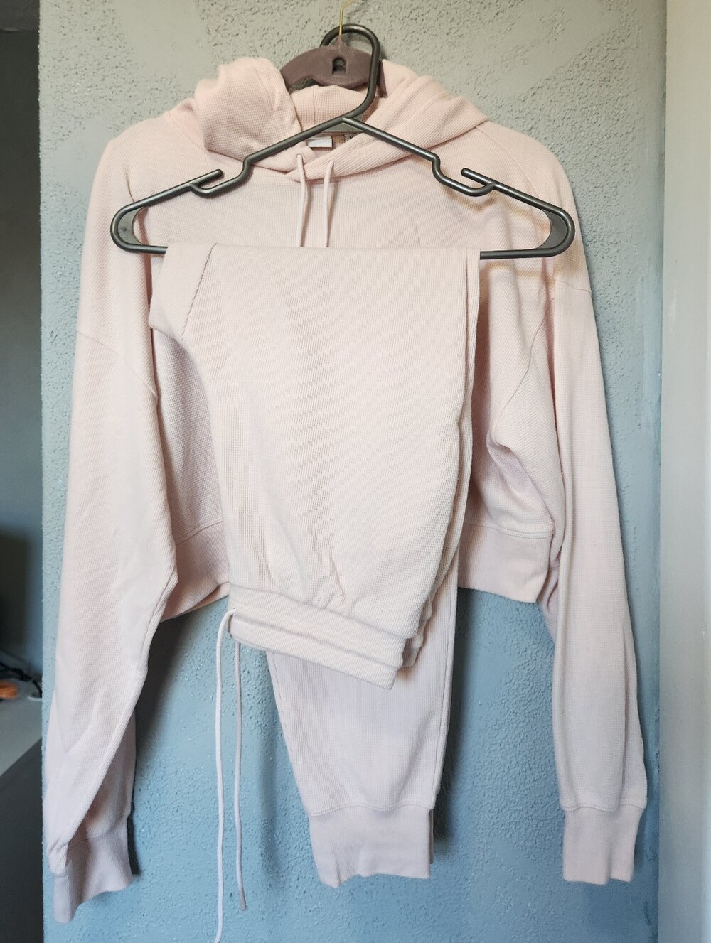Aritzia Sunday Best Waffle Knit Set – Size S/M